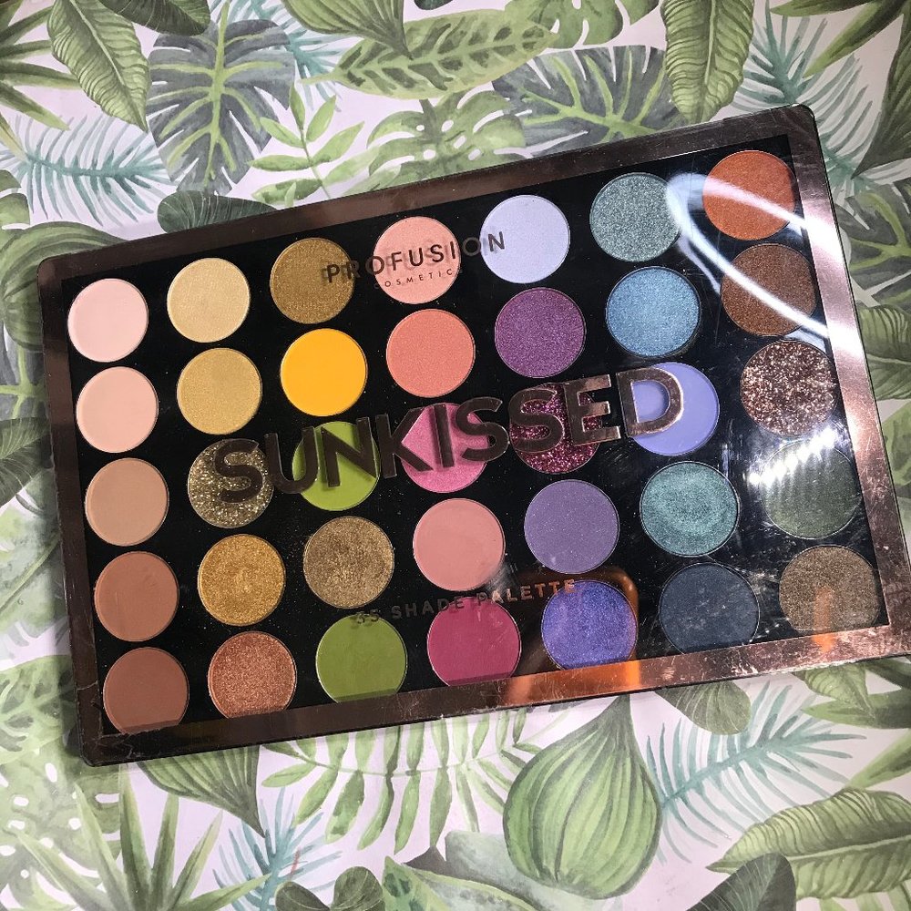 profusion sunkissed eyeshadow palette